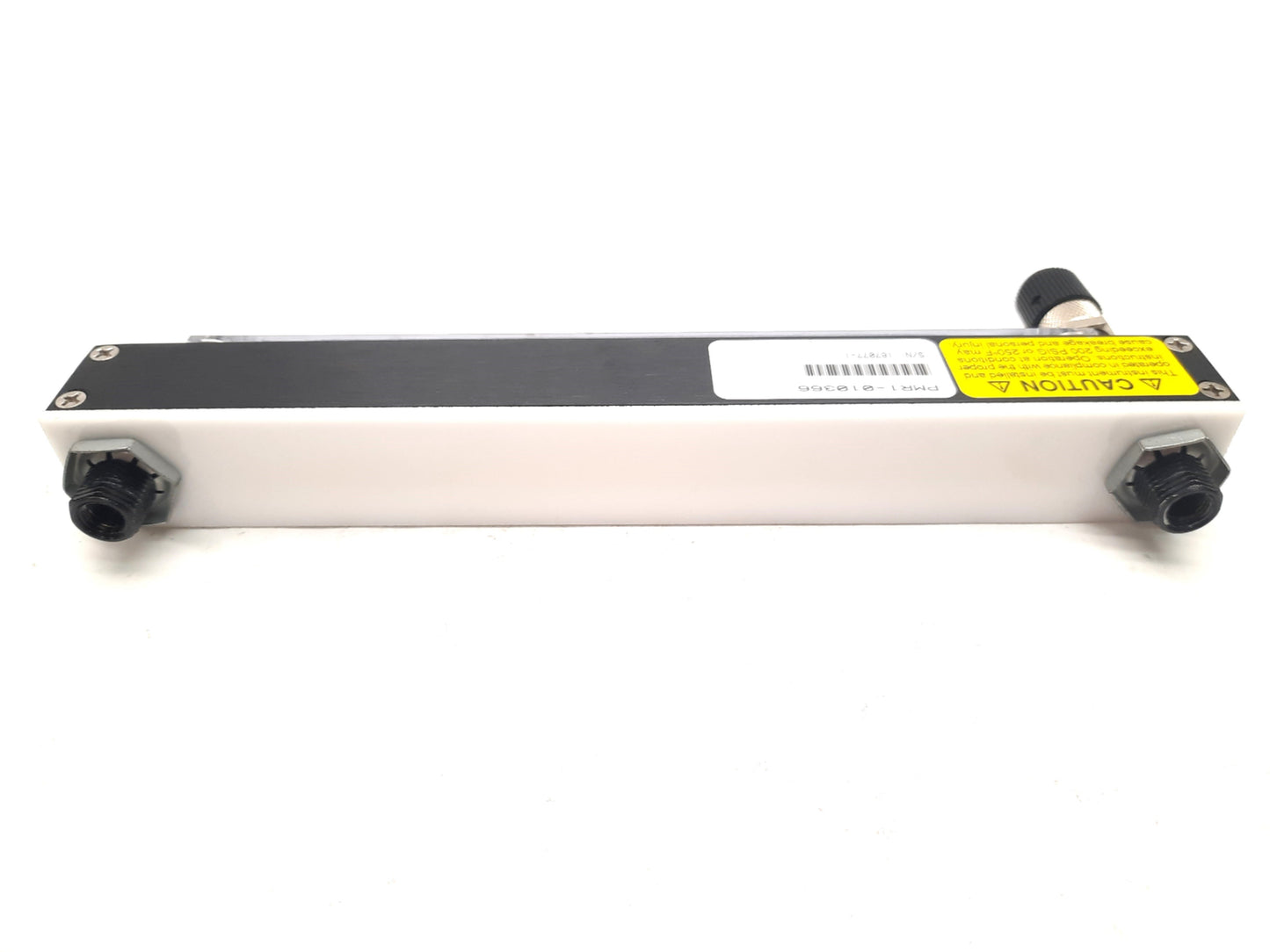 Used Cole-Parmer Masterflex Variable Area Panel Flowmeter 150mm Tube: 044-40-N, Valve