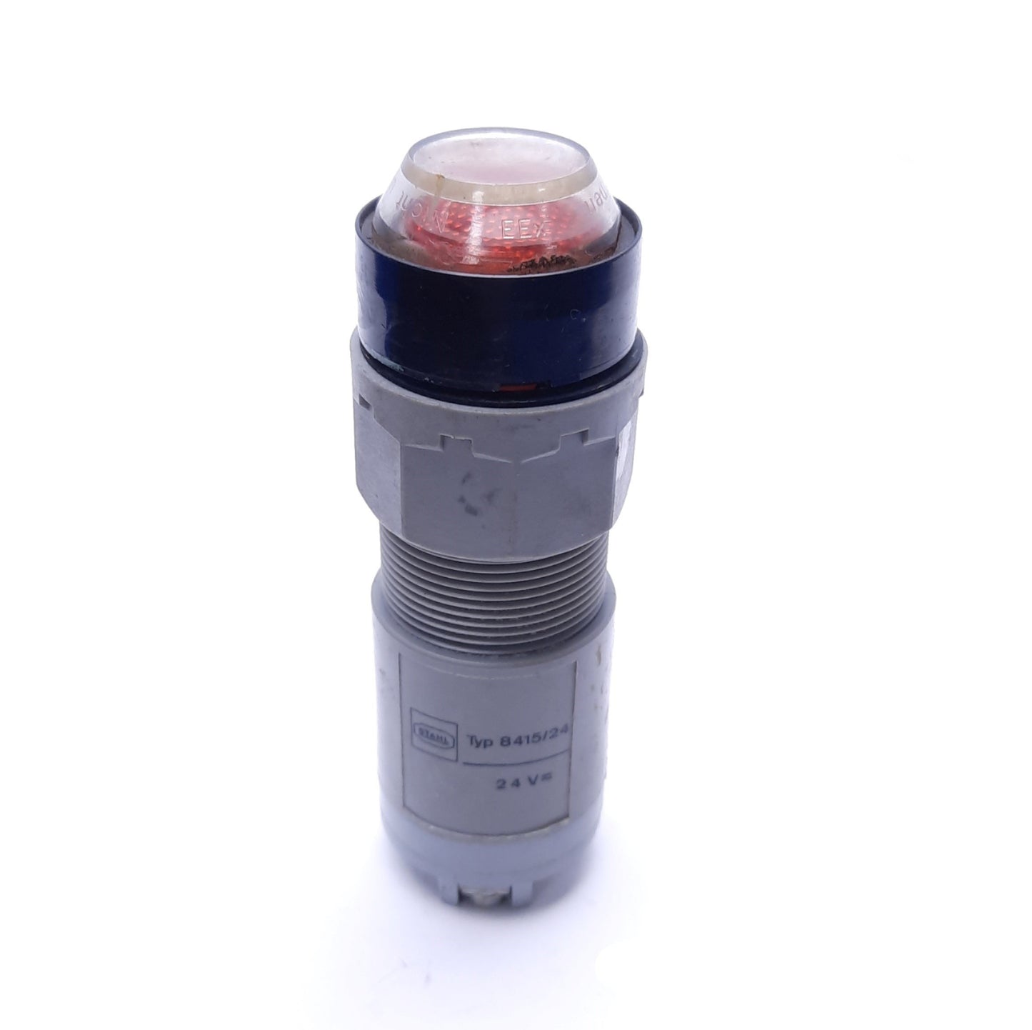 Used Stahl Typ 8415/24-R Panel Mount Pilot Light, 24VAC/DC, Red