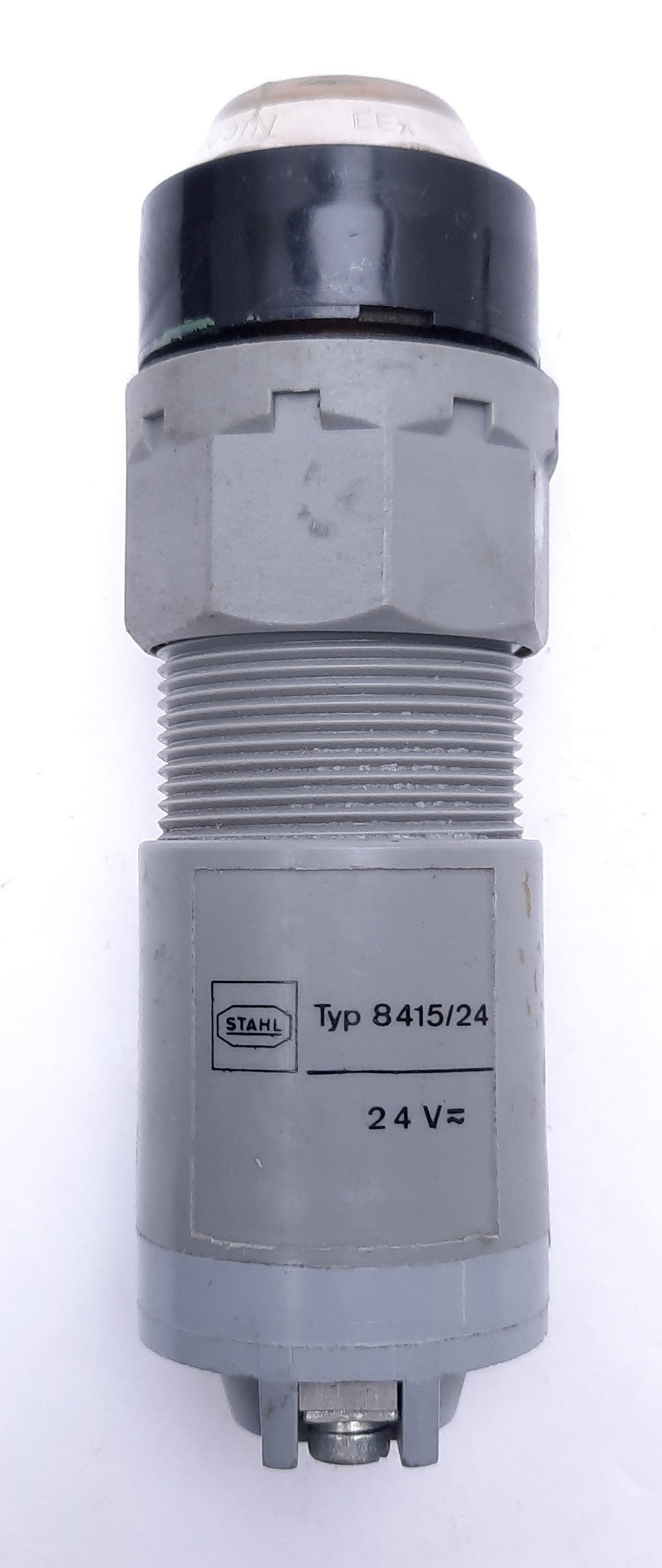 Used Stahl Typ 8415/24-R Panel Mount Pilot Light, 24VAC/DC, Red
