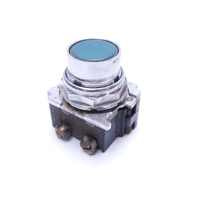 Used Cutler-Hammer 10250T 4087 Green Momentary Push Button Switch 600VAC 250VDC