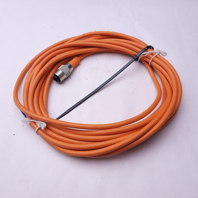 New – Open box Telemecanique XSZ CD102 091421 Cable, 5m, M12 4-Pin Female to 4x Flying Leads