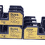 Used Lot of 3 Bussmann Fuse Holders: x2 BC6032P, x1 BC6033P, Class CC, 30A 600V