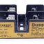 Used Lot of 3 Bussmann Fuse Holders: x2 BC6032P, x1 BC6033P, Class CC, 30A 600V