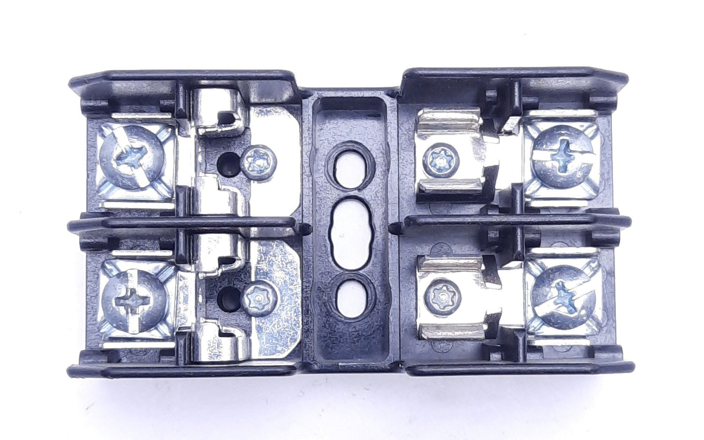 Used Lot of 3 Bussmann Fuse Holders: x2 BC6032P, x1 BC6033P, Class CC, 30A 600V