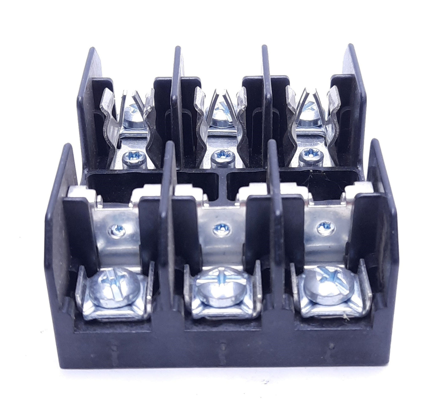 Used Lot of 3 Bussmann Fuse Holders: x2 BC6032P, x1 BC6033P, Class CC, 30A 600V
