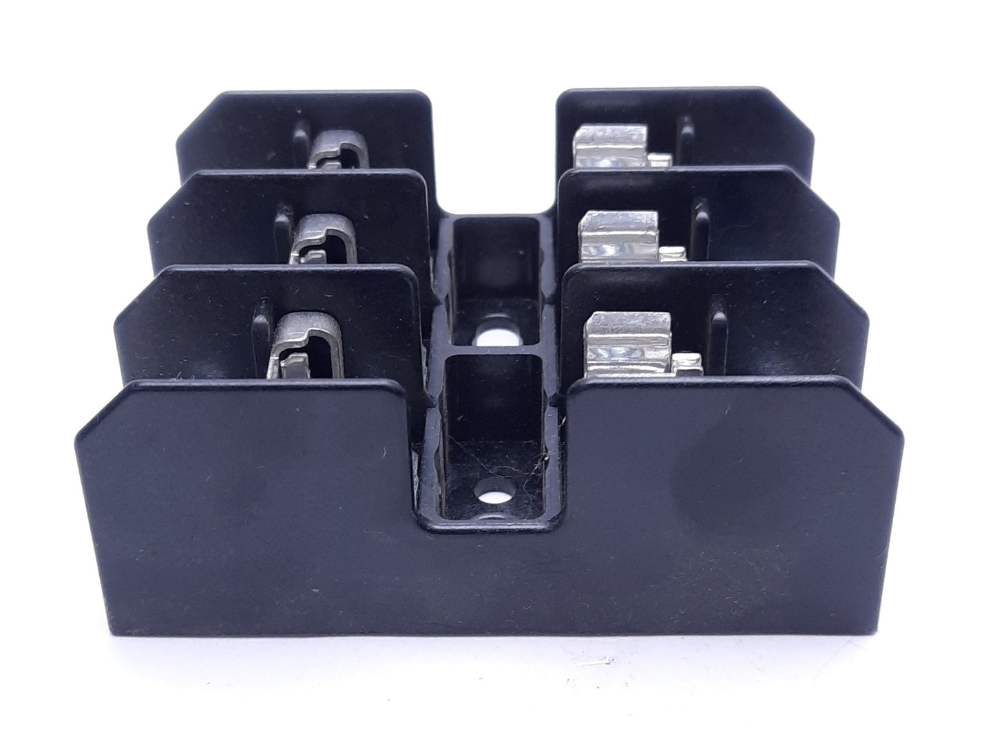 Used Lot of 3 Bussmann Fuse Holders: x2 BC6032P, x1 BC6033P, Class CC, 30A 600V