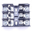 Used Lot of 3 Bussmann Fuse Holders: x2 BC6032P, x1 BC6033P, Class CC, 30A 600V