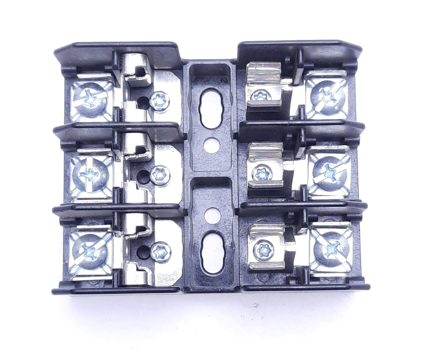 Used Lot of 3 Bussmann Fuse Holders: x2 BC6032P, x1 BC6033P, Class CC, 30A 600V