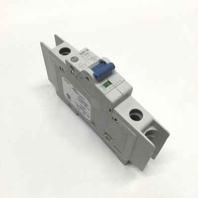 Used Allen Bradley 1489-M1C200 Miniature Circuit Breaker 1-Pole, 20A, 277VAC, C-Curve