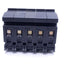 Used Lot of 5 Allen-Bradley 1492-U Fuse Holder Blocks, 600VAC 30A, DIN Rail