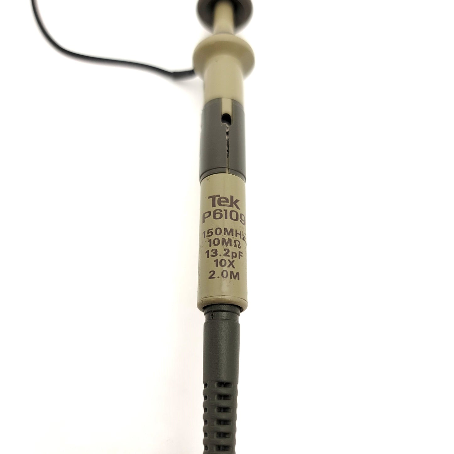 Used Tektronix TEK P6109 10X Passive Oscilloscope Probe, 150MHz, 10MΩ, 13.2pF, 2M