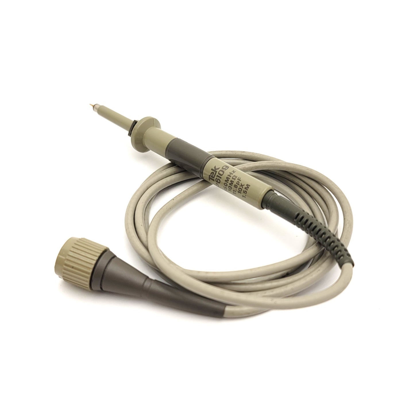 Used Tektronix TEK P6109 10X Passive Oscilloscope Probe, 150MHz, 10MΩ, 11.8pF, 1.5M