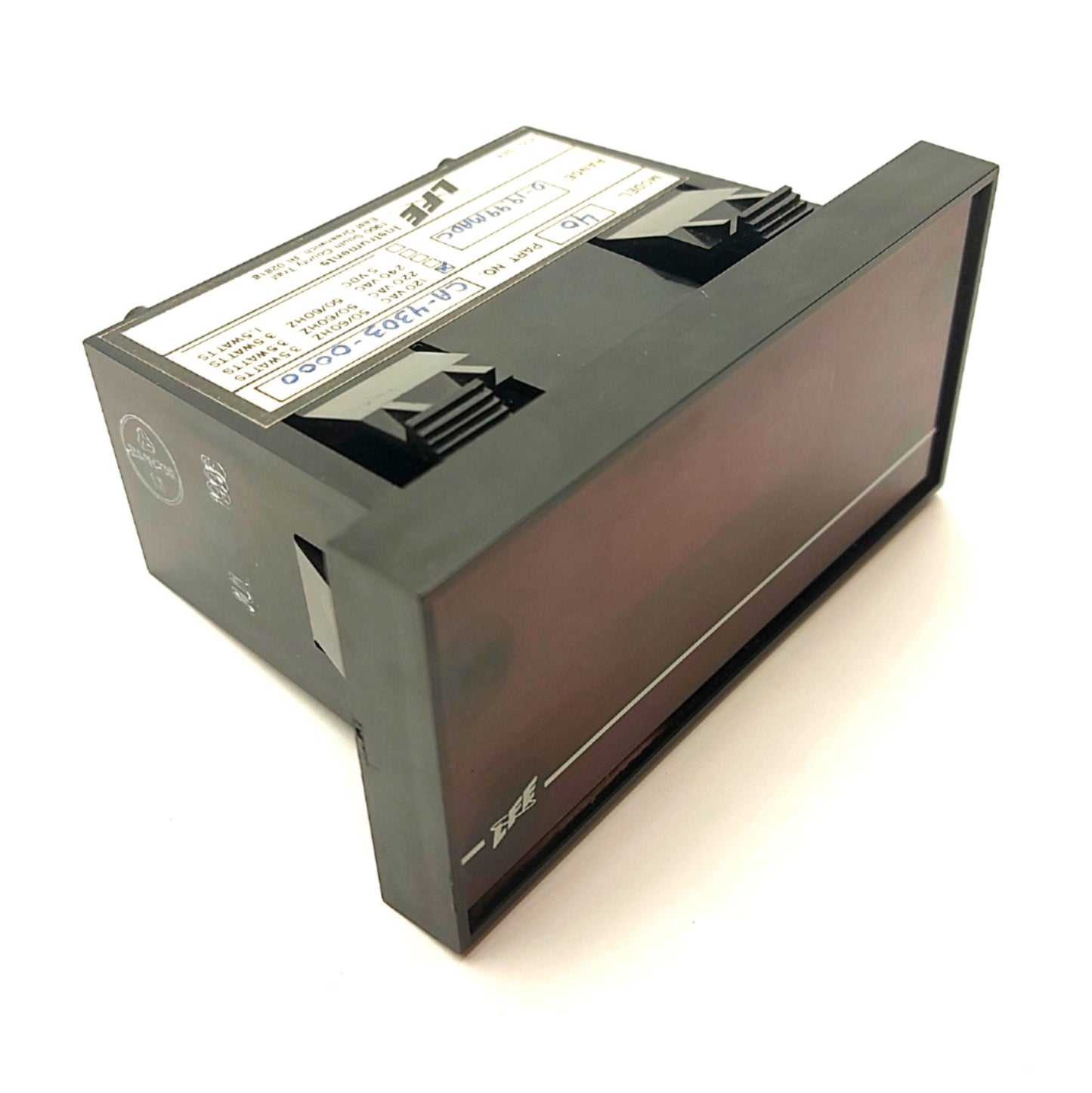 Used LFE CA-4303-0000 Model 40 Digital Panel Meter, 4 Digit, 0-20mA Input, 120VAC