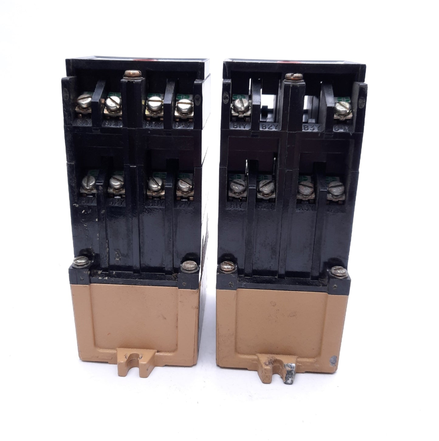 Used Lot of 2 Allen-Bradley 700-P800A1 Series B AC Relays, 110-120V Coil Voltage