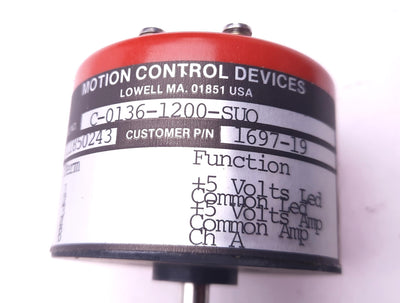 New Other Motion Control Devices C-0136-1200-SUO Encoder, 1/4" Shaft Diameter