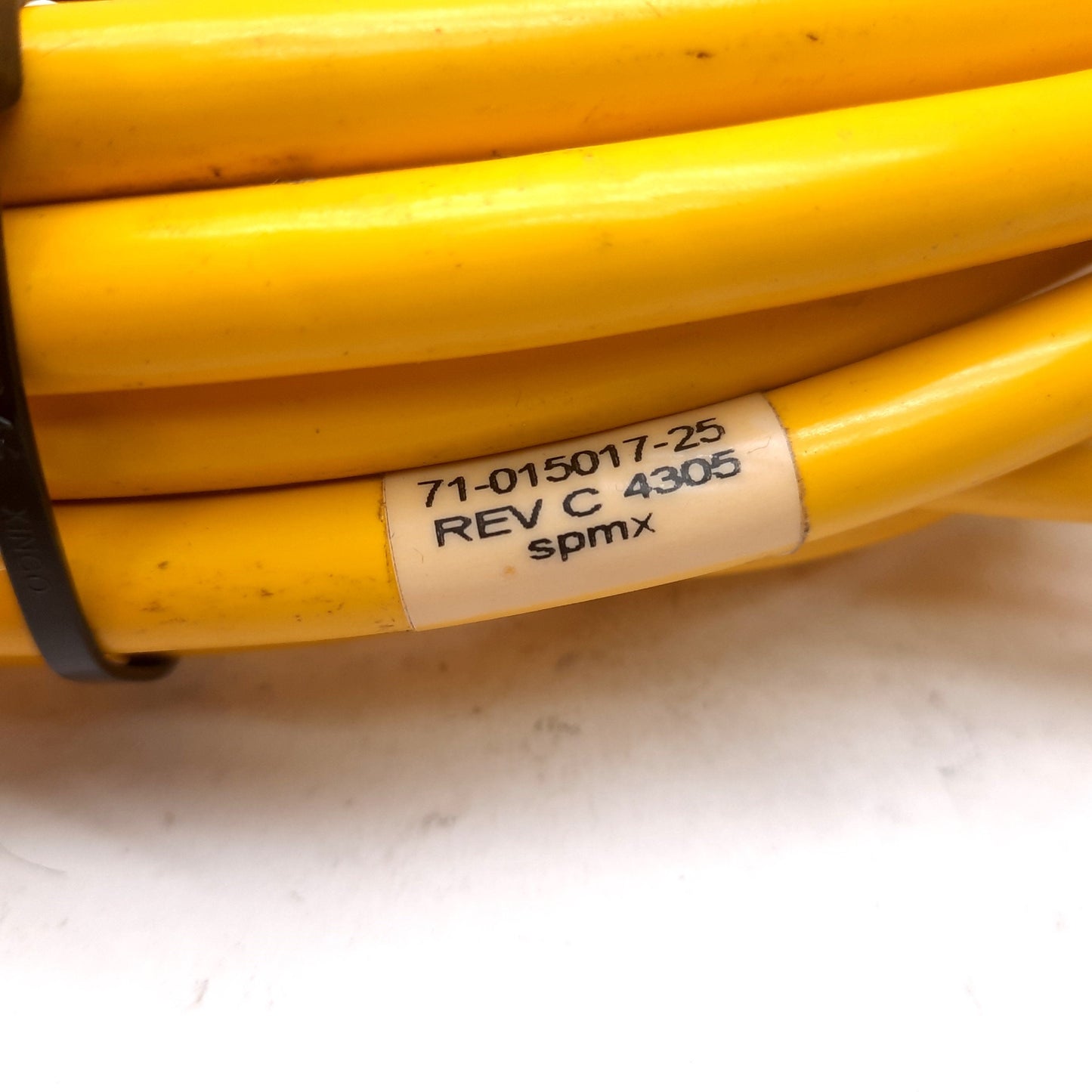 Used Parker 71-015017 Motor Power & Hall Effect Cable, MS Round 12-Pin, 23' Long