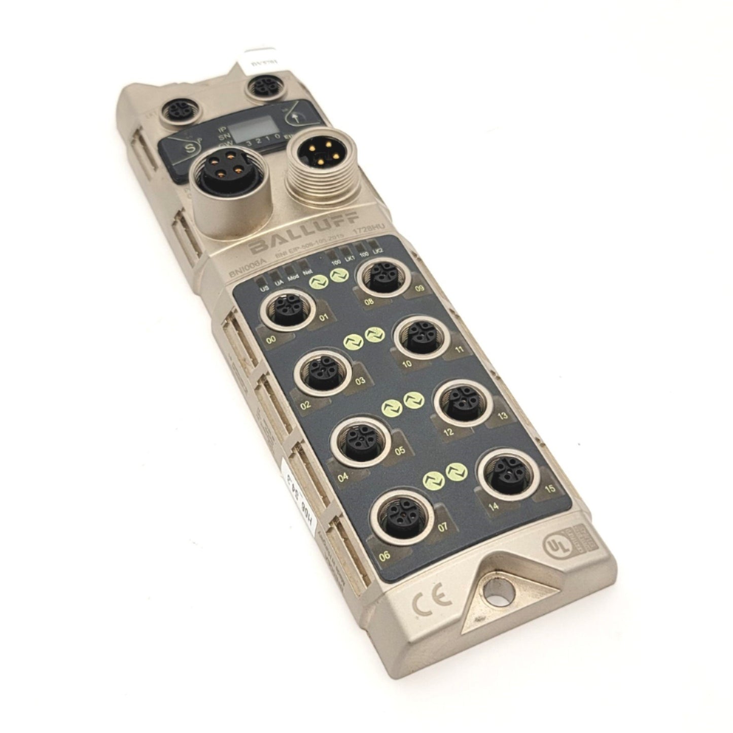 Used BALLUFF BNI EIP-508-105-Z015 EtherNet/IP Network Interface Module 10/100Mbps
