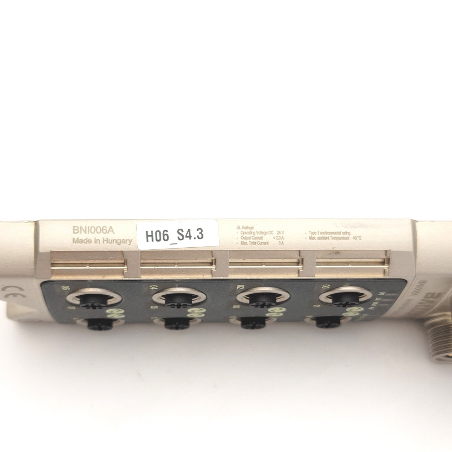 Used BALLUFF BNI EIP-508-105-Z015 EtherNet/IP Network Interface Module 10/100Mbps