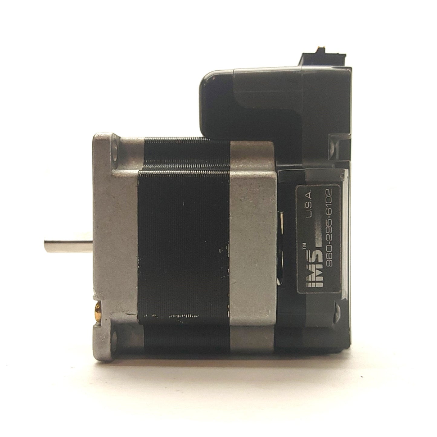 Used IMS MDIP2218-4 Intelligent Stepper Motor, 1/4" Shaft, 90oz-in, NEMA 23, 12-48VDC