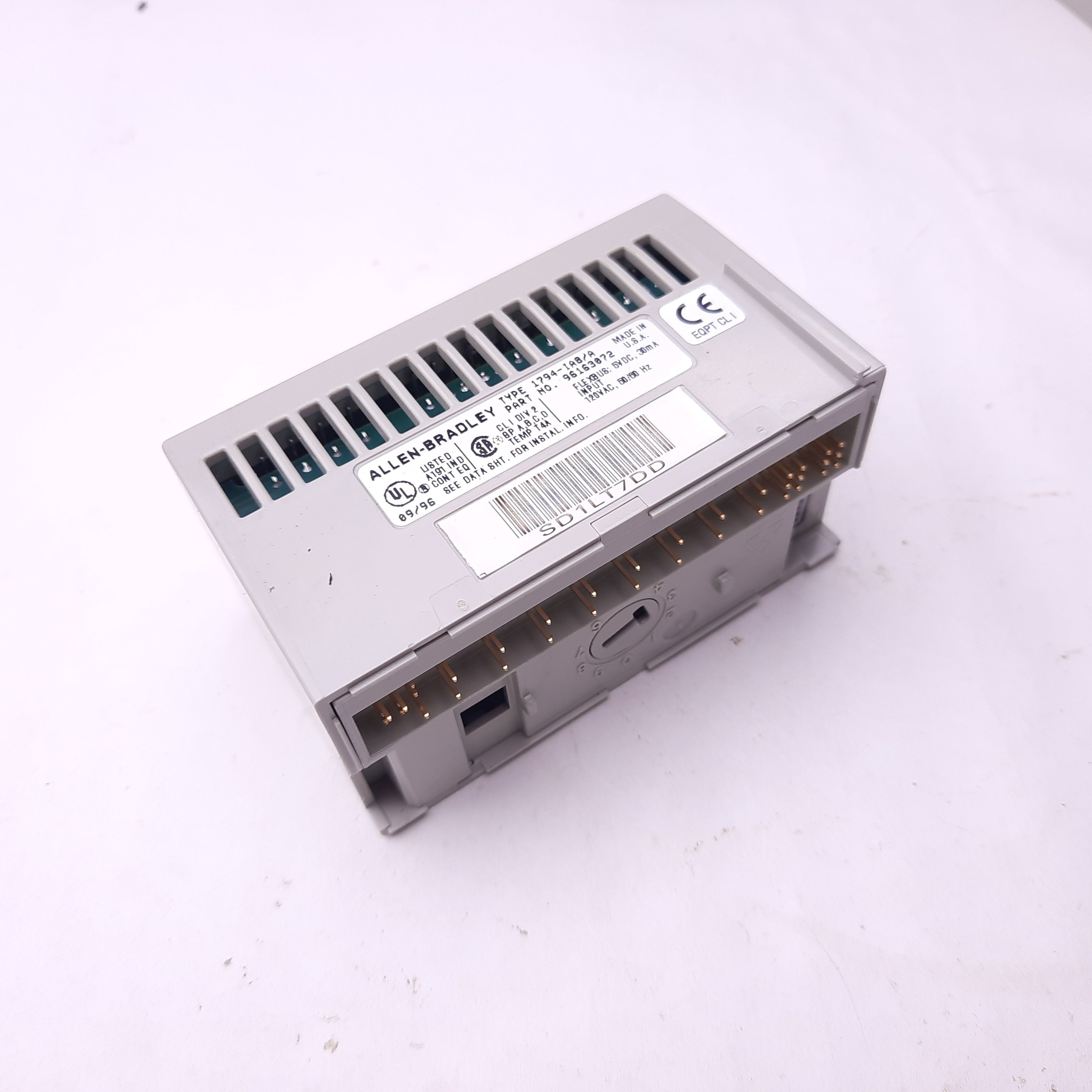 Allen Bradley 1794-IA8/A Flex I/O Digital Input Module, 8-Channel, 120 ...