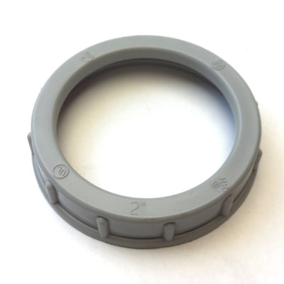 New – Open box Lot of 24 Hubbell 1408 Insulating Bushing 2" Gray Flame Retardant Polypropylene