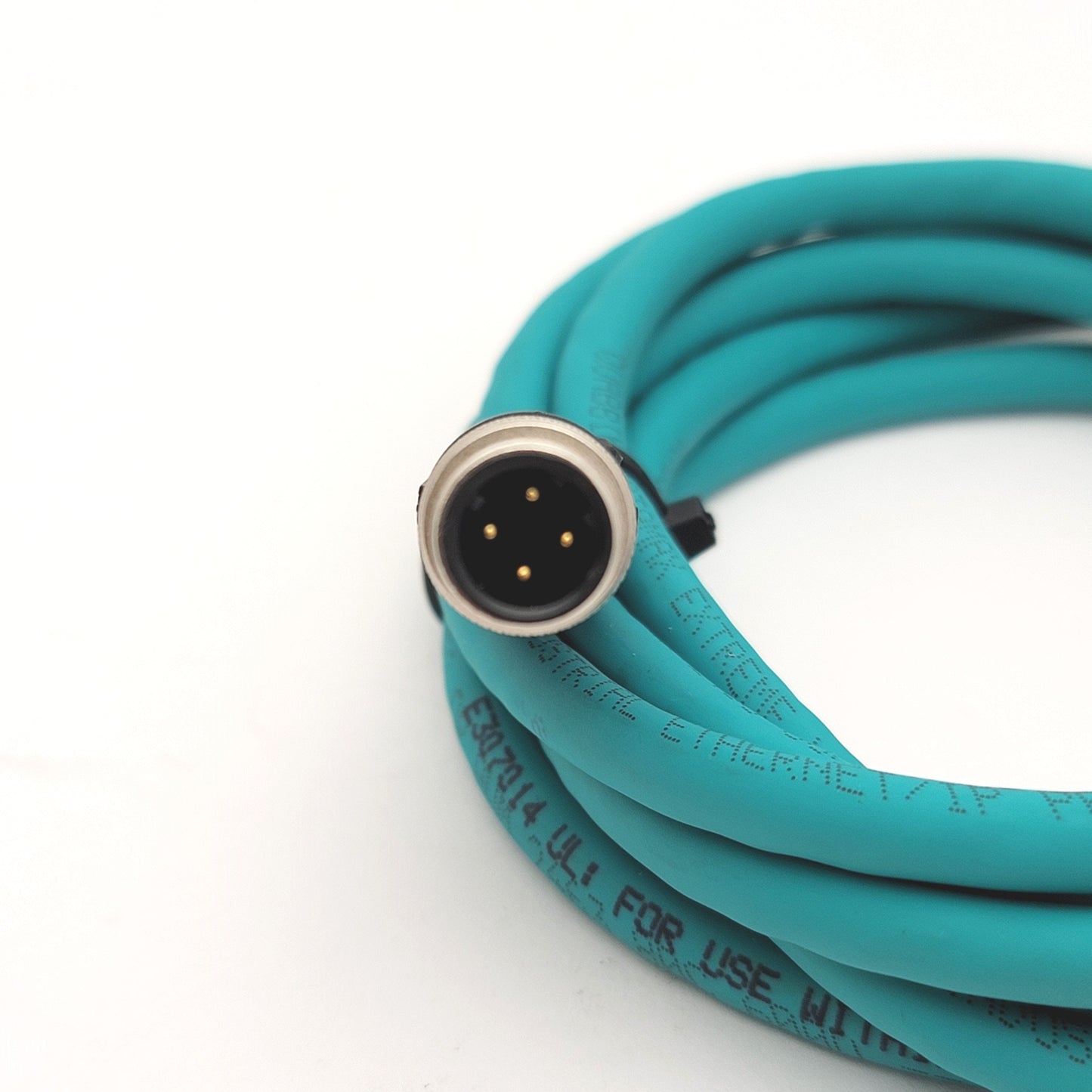 Used BALLUFF BCC09NN BCC M414-M414-6D-338-ES64N9-020 Double Ended Cordset M12 4-Pin