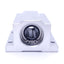 Used Warner Electric SWA-08 Bushing Block, 14mm Shaft Diameter, 4mm Screw Mounts