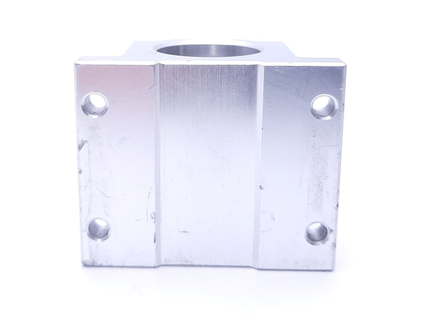 Used Warner Electric SWA-08 Bushing Block, 14mm Shaft Diameter, 4mm Screw Mounts