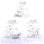 Used Lot of 3 Amphenol RFX 31-71000-RFX 75 Ohm BNC Crimp RG-6 Plugs, New (Sealed)