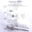 Used Lot of 3 Amphenol RFX 31-71000-RFX 75 Ohm BNC Crimp RG-6 Plugs, New (Sealed)