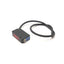 Used Keyence PZ-V15 Photoelectric Sensor, 10" Cable, 5-100mm Detecting, 12-24VDC