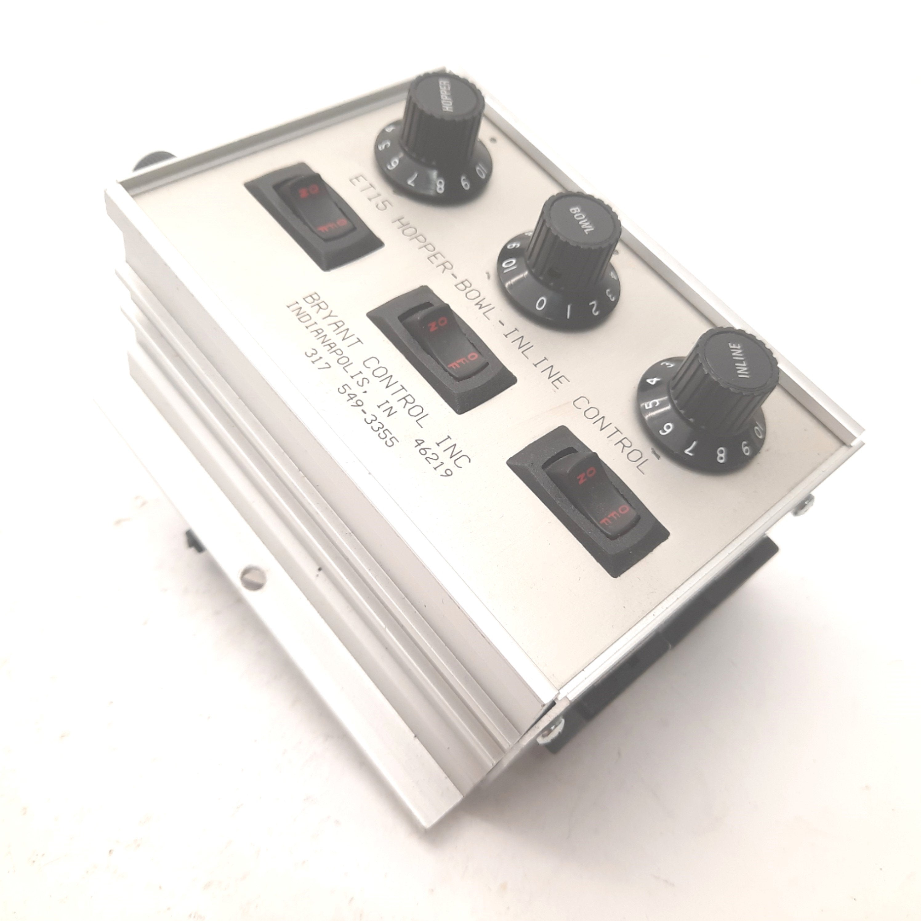 Bryant Control ET15 Hopper Bowl Inline Control, 115V, 15A, 50/60Hz, Fl ...