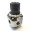 Used SMC SRH3000-N02 Clean Air Stainless Steel SS Regulator, 0.01-0.2MPa, 1/4" NPT