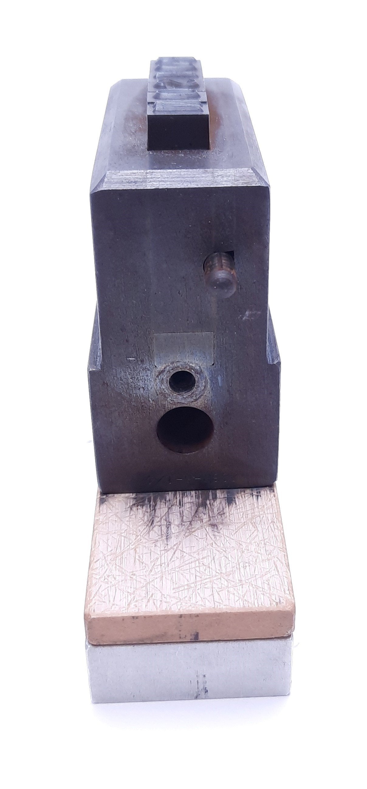 Used Numberall 223P-6-1/4 Flatheaded Interchangeable Metal Stamper, 6 Character Slots