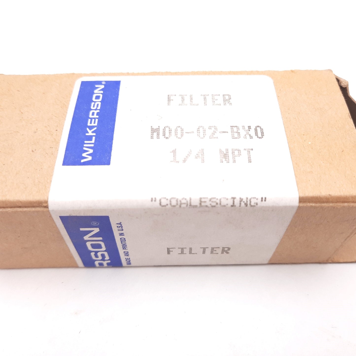 New Wilkerson M00-02-BX0 Coalescing Pneumatic Filter, Ports: 1/4" NPT, 150psi Max