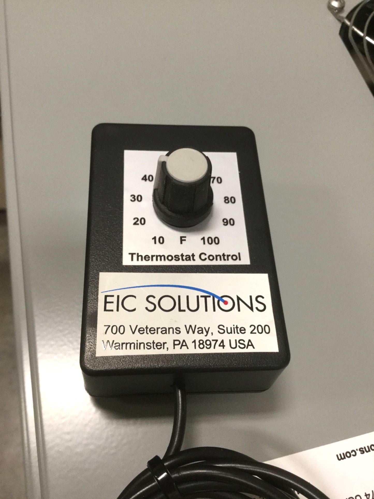 Used EIC AAC-161B-4XT Enclosure Cooling 3500BTU Thermoelectric Air Conditioner 240VAC