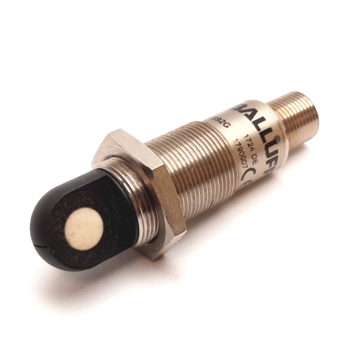 Used BALLUFF BUS002A Ultrasonic Sensor 30-350mm Range PNP/NPN NO/NC M18x1.0 10-30VDC