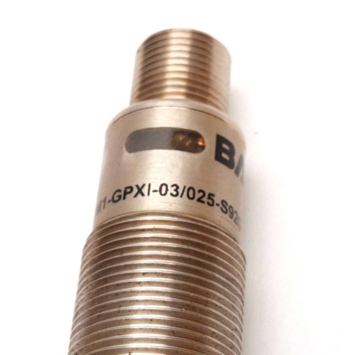 Used BALLUFF BUS002A Ultrasonic Sensor 30-350mm Range PNP/NPN NO/NC M18x1.0 10-30VDC