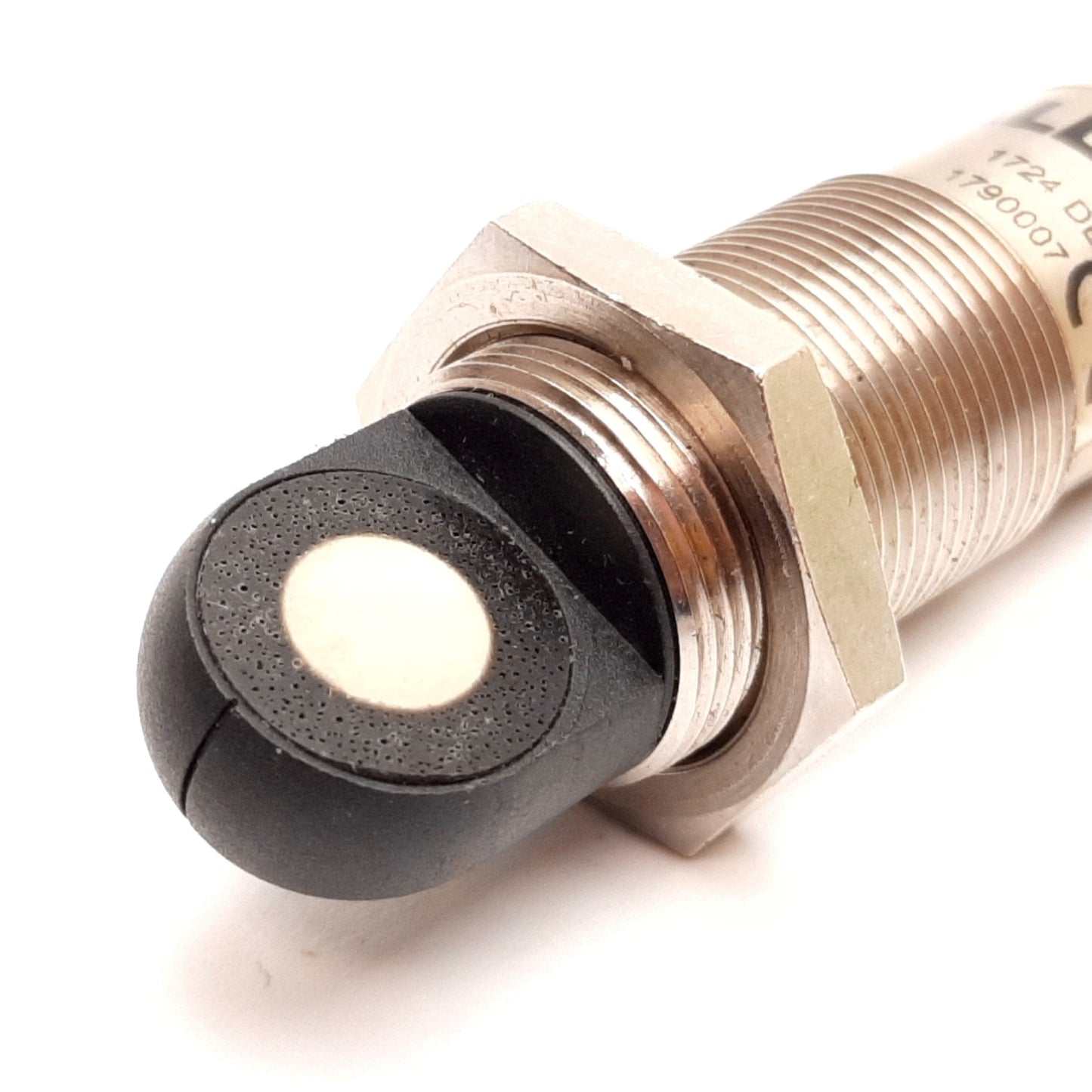 Used BALLUFF BUS002A Ultrasonic Sensor 30-350mm Range PNP/NPN NO/NC M18x1.0 10-30VDC