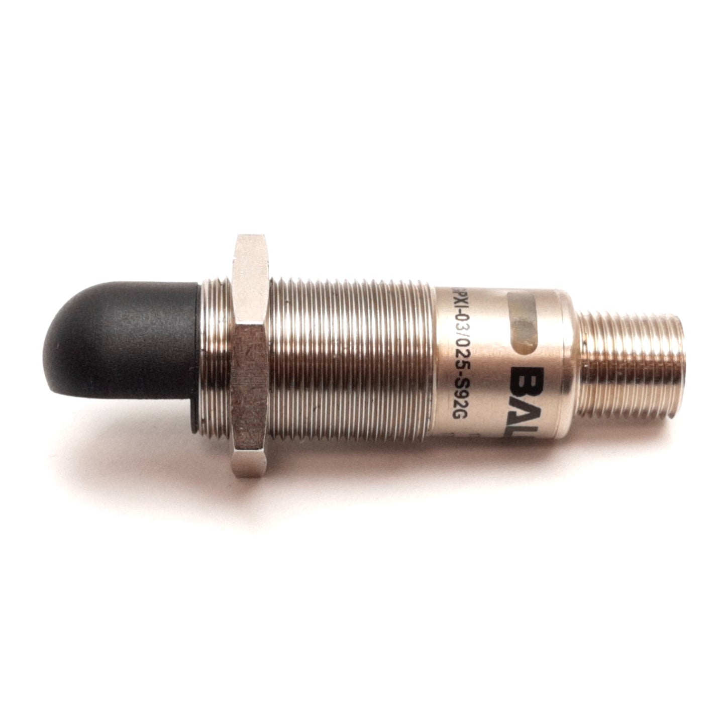 Used BALLUFF BUS002A Ultrasonic Sensor 30-350mm Range PNP/NPN NO/NC M18x1.0 10-30VDC