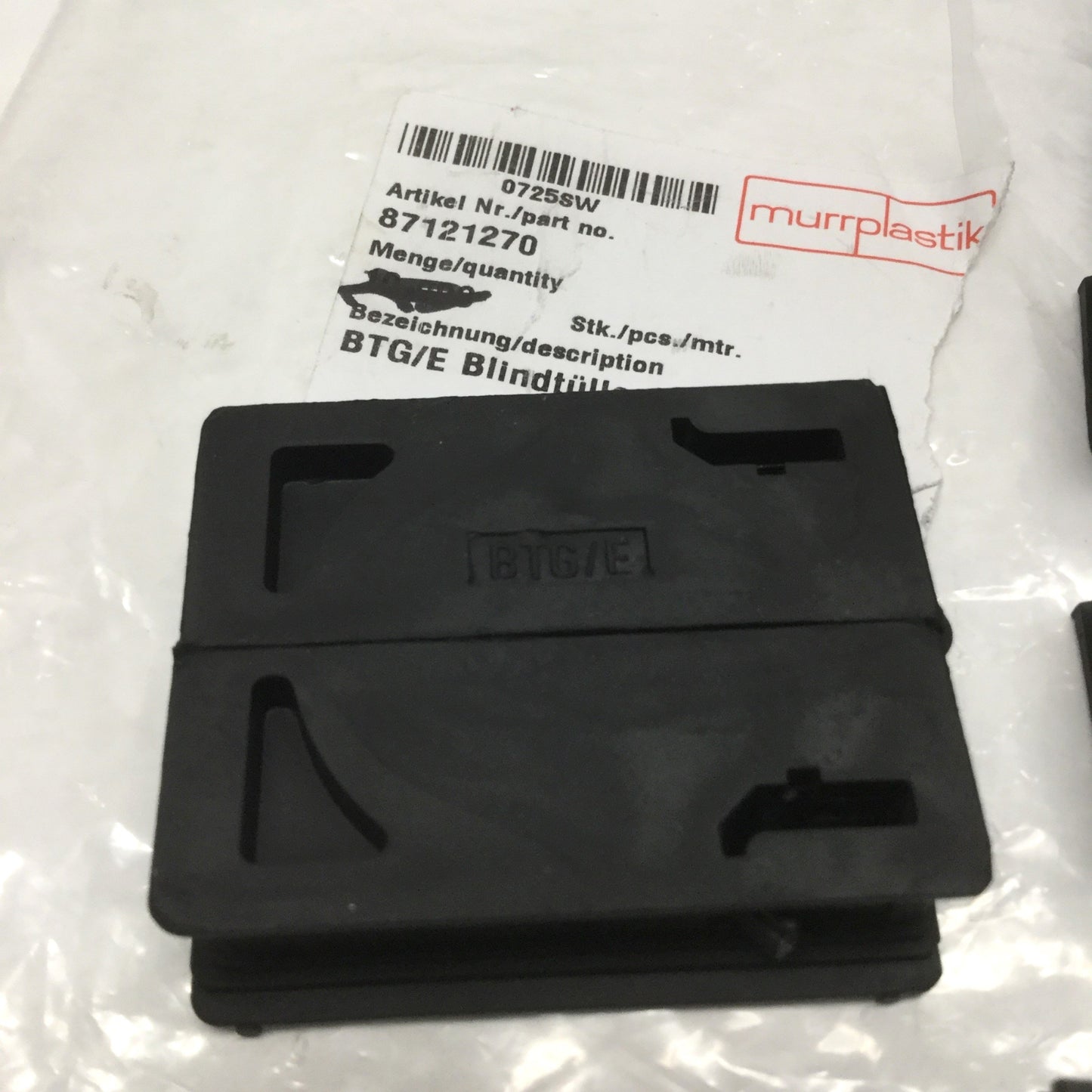 New – Open box Lot of 9 Murrplastik 87121270 Large Cable Entry Split Dummy Grommet Plug BTG/E