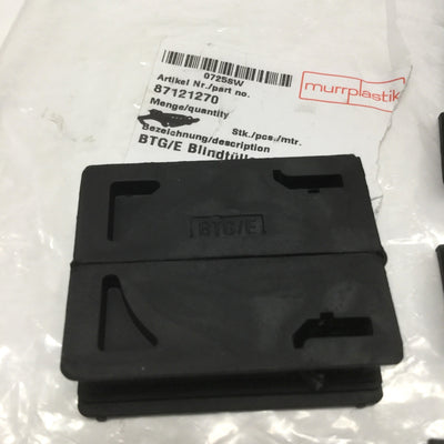 New – Open box Lot of 9 Murrplastik 87121270 Large Cable Entry Split Dummy Grommet Plug BTG/E