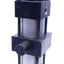 Used TRD (Bimba) 06-12761 Pneumatic Cylinder, 2" x 6" Bore/Stroke, 250 PSI, 3/8" NPT