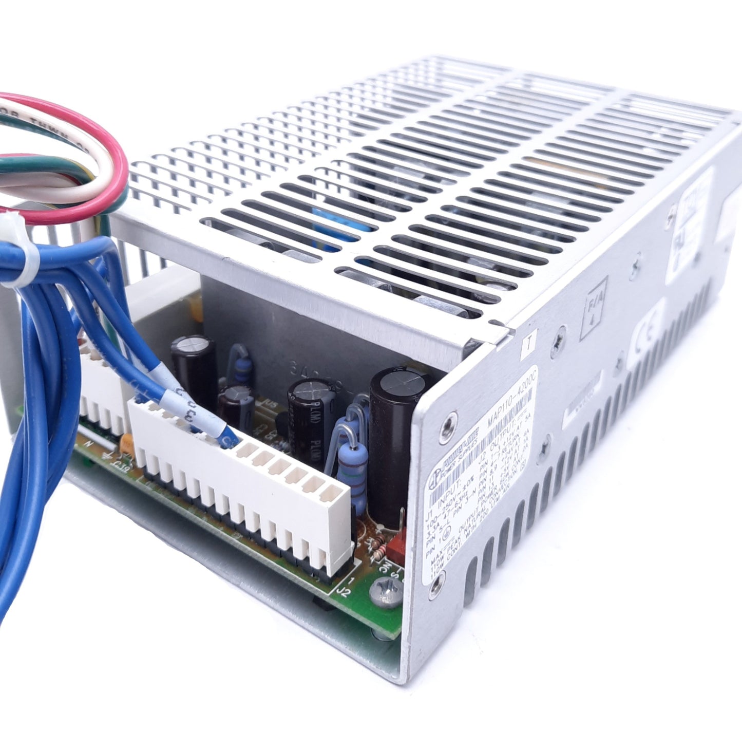 Used Power-One MAP110-4200C Switching Power Supply, 60W, 100-250VAC Input, 4 Outputs
