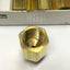 New – Open box Lot of 6 Parker 6-2 RA-B Brass Pipe Reducing Adapter Fitting 3/8" x 1/8" NPT