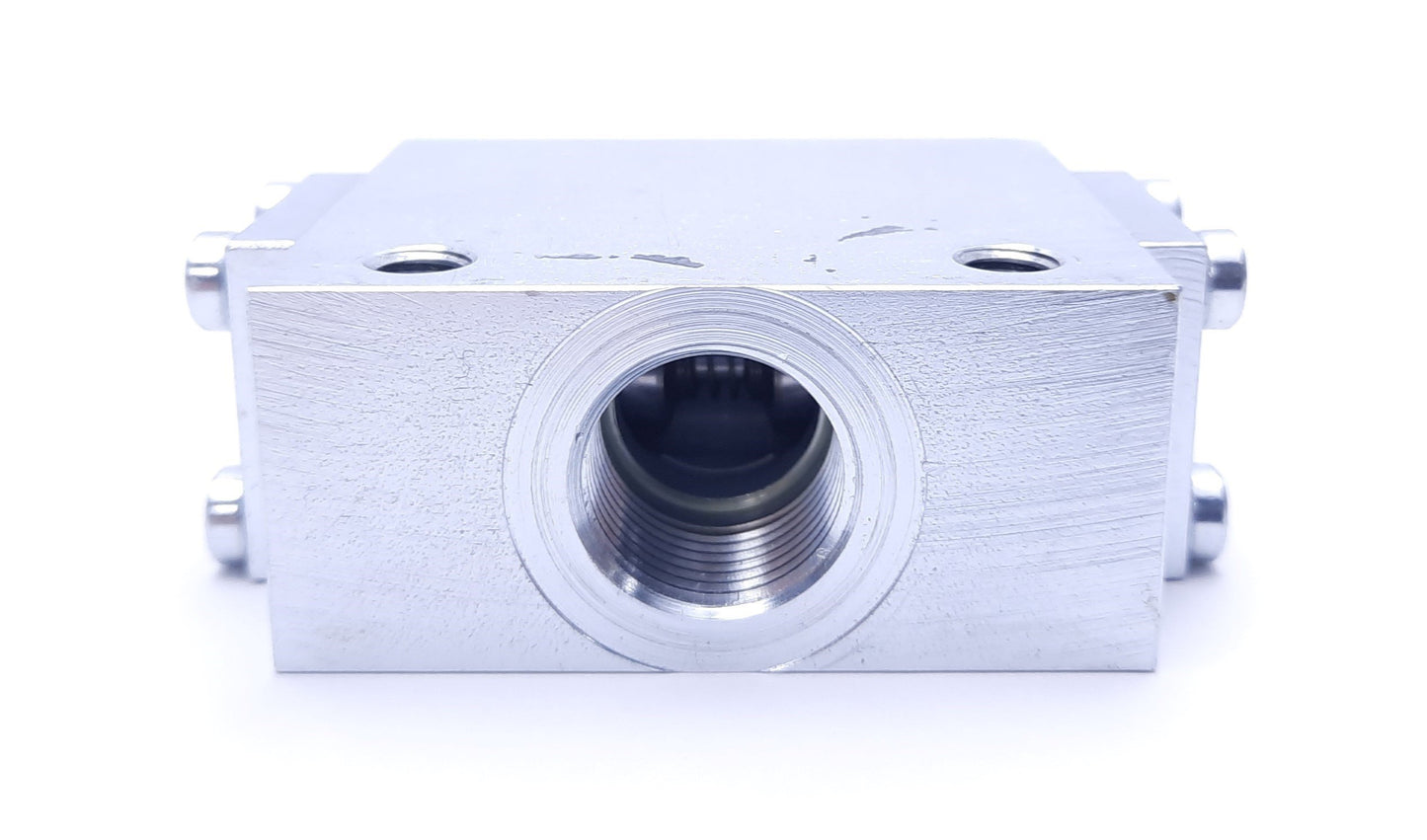 Used Hawe TQ 33-A 3 Hydraulic Flow Divider, Type TQ, 350 Bar, 70 Liters Per Minute