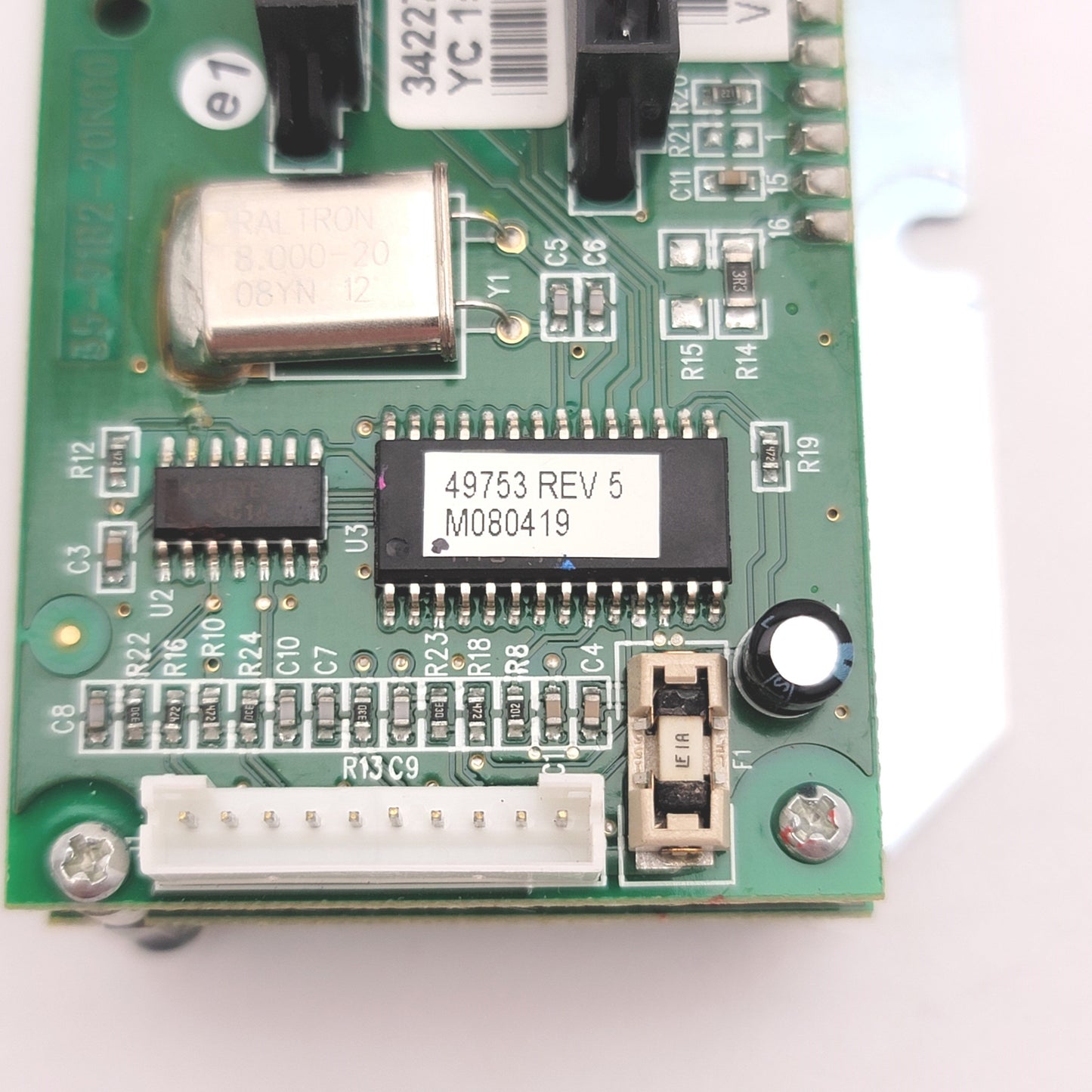 Used Zebra 34227 Rev A LCD Display Assembly With Bracket R110 140 170 220 Xi-III Plus