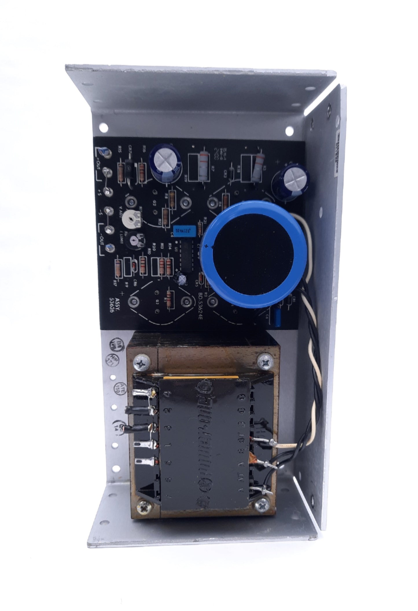 Used Power-One HD28-4-A Power Supply, 100/120/220/230/240VAC 2/1A In, 28VDC/4A Out
