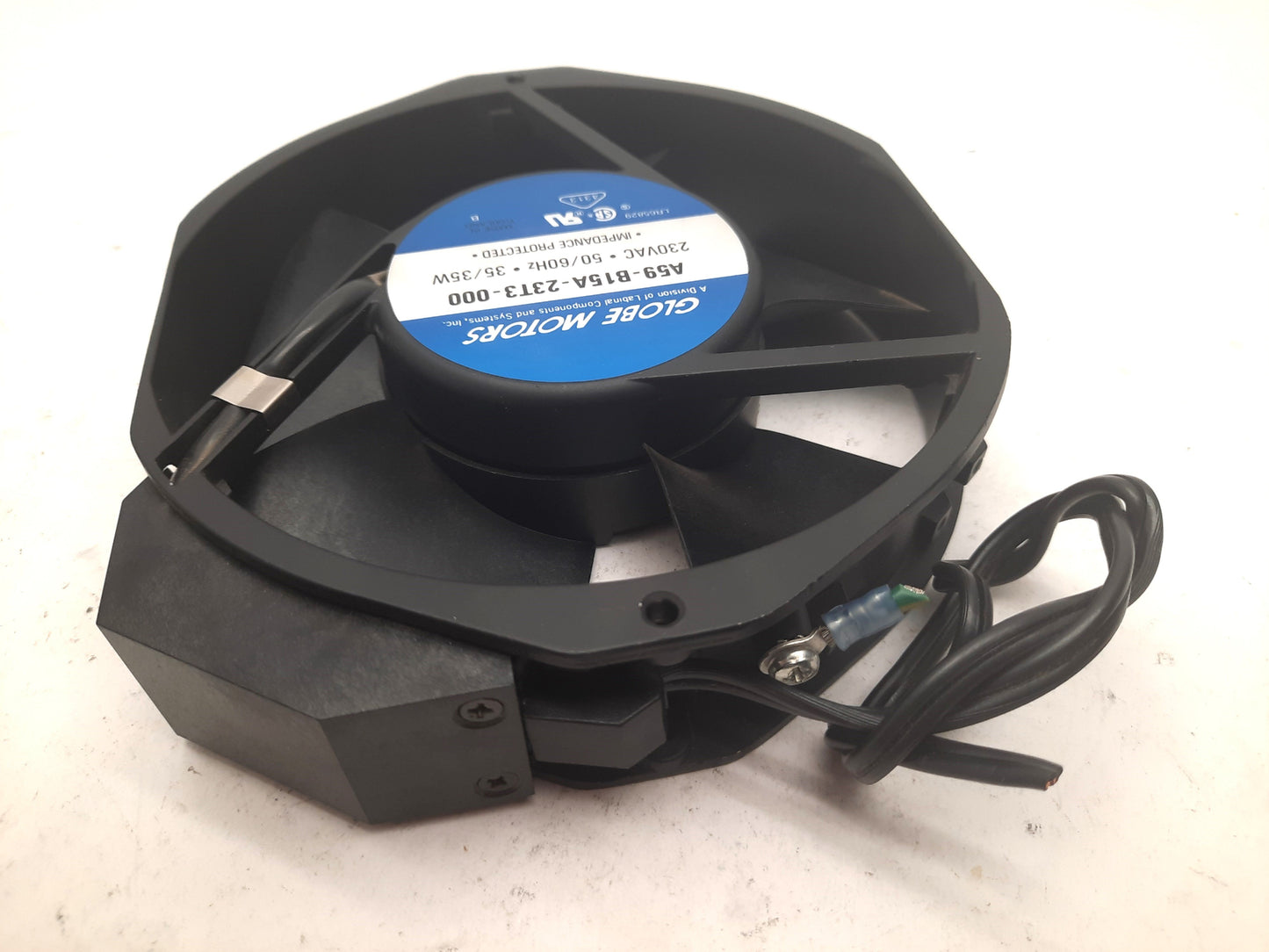 Used Global Motors A59-B15A-23T3 Fan 230VAC 35W RPM 2700/3200 177/212CFM 150x172mm