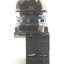 Used Allen Bradley 800FM-LF0 Illuminated Flush Push Button 1x 800F-X10 NO Contact 24V